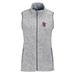 Women's Heather Gray St. John's Red Storm Summit Fleece Full Zip Sweater Vest