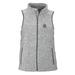 Women's Heather Gray Canisius College Golden Griffins Summit Fleece Full Zip Sweater Vest