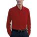 Men's Red Richmond Spiders Vansport Omega Long Sleeve Solid Mesh Tech Polo