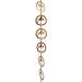 August Grove® Rodrigues Bird w/ Bell Rain Chain Metal | 96 H x 4 W x 4 D in | Wayfair 6737A79D0CE54C05B57B7147C9902693