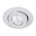 WAC Lighting Oculux Shower Recessed Trim in White | 4.75 H x 4.75 W in | Wayfair R3BRA-S927-WT