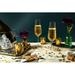 JoyJolt Layla Champagne Glasses 7 oz. Lead Free Crystal Flute | 10.25 H x 1.75 W in | Wayfair JC102114