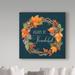 The Holiday Aisle® Autumn Splendor III by Kathleen Parr McKenna - Wrapped Canvas Graphic Art Print Canvas in Blue/Orange | Wayfair
