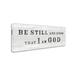Trinx 'Signs of Faith V' Textual Art on Wrapped Canvas Metal in Black/Gray/White | 14 H x 32 W x 2 D in | Wayfair 11325A88B2AC4422BF87A8CA253559B3