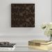 House of Hampton® 'NY Chic Skyline Gold on ' Graphic Art Print on Wrapped Canvas in Black | 14 H x 14 W x 2 D in | Wayfair