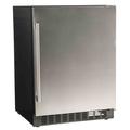 Azure Home Products 154 Can 24" Undercounter Beverage Refrigerator, Glass | 34.5 H x 23.5 W x 22.5 D in | Wayfair A124R-S