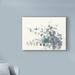 Gracie Oaks 'Scented Spring I' Acrylic Painting Print on Wrapped Canvas in Gray/White | 18 H x 24 W x 2 D in | Wayfair