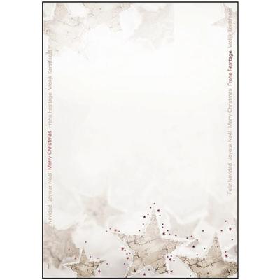 Sigel Weihnachts-Motivpapier »Christmas Timber«, 21x29.7 cm Image