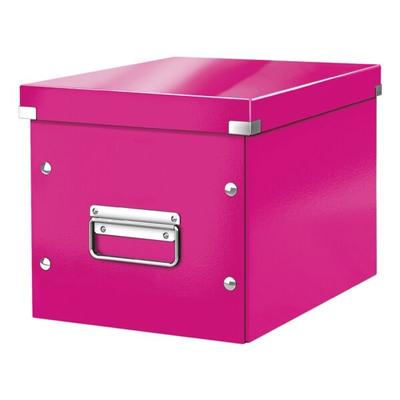 Aufbewahrungs- und Transportbox mittel »Click & Store Cube 6109« pink, Leitz, 26x24x26 cm