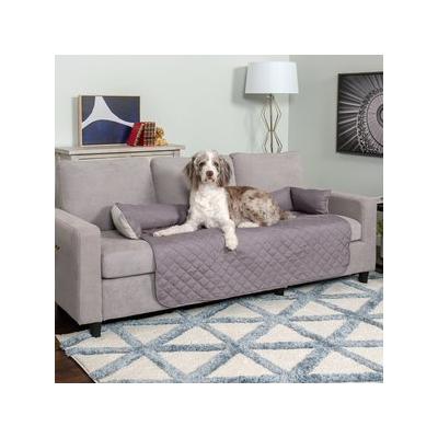 FurHaven Sofa Buddy Dog & Cat Bed Furniture Cover, Gray/Mist, X-Large