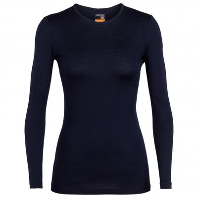 Icebreaker - Women's 200 Oasis L/S Crewe - Merinounterwäsche Gr XL blau