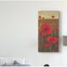 Winston Porter 'Red Poppies in Field II' Graphic Art Print on Wrapped Canvas in Green/Red | 24 H x 12 W x 2 D in | Wayfair