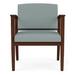 Amherst Wood Frame 400 lb Capacity Guest Chair in Standard Fabric or Vinyl - See More