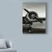 Williston Forge 'Vintage Flight III' Print on Wrapped Canvas in White/Black | 47 H x 35 W x 2 D in | Wayfair 18C89A2F58E041418536310C481D1FE1