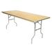 PRE Sales WFT Rectangular Folding Table Wood in Gray/Brown | 30 H x 48 W x 30 D in | Wayfair 3805