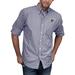 Men's Navy/White Maine Black Bears NCAA Gingham Button-Down Check Shirt