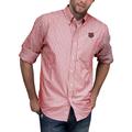 Men's Red/White Arkansas State Red Wolves NCAA Gingham Button-Down Check Shirt
