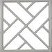 Rosdorf Park Michelle Open-Frame Headboard Wicker/Rattan in Gray | 60 H x 63 W x 1.5 D in | Wayfair 77E6C221E8964A969A695B775E69D7FD