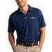 Men's Navy Gonzaga Bulldogs Vansport Strata Textured Polo