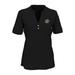 Women's Black Wichita State Shockers Strata Textured Henley Shirt