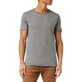 Replay Herren T-Shirt Kurzarm mit Rundhals Ausschnitt, Grau (Dark Grey Melange M03), XXL