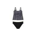 FIREFLY Damen Uta Tankini, Black/White, 46C