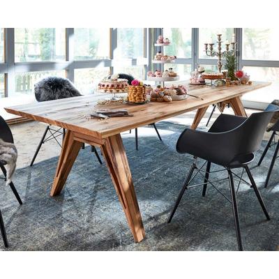 Bodahl Concept4You »Seattle« Massivholz Esstisch Rustic Oak 300x100 cm / old bassano Image