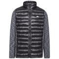 Trespass Rockmond, Carbon Marl, XL, Padded Active Jacket with Reflective Details for Men, Grey, X-Large