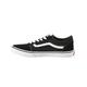 Vans Unisex Kinder Ward Suede/Canvas Sneaker, Schwarz ((Suede/Canvas) Black/White Iju), 34 EU