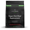 Vegan Diet Meal Replacement | Erdbeer-Sahne | 100% pflanzlich | Erschwinglich, gesund und schnell | Mahlzeitersatz-Shake | THE PROTEIN WORKS | 1kg