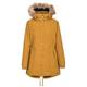 Trespass Celebrity, Golden Brown, M, Warm Waterproof Jacket with Removable Hood for Ladies, Brown, Medium