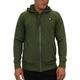 NIKE Men Sportswear Hooded Full Zip Top - Olive Canvas/Heather/Olive Canvas, M