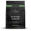 Protein Works Soja Protein 90 Isolat | Vanillecreme | 100% Vegan, aus nachhaltigen Anbau | Fettarm, ohne Zuckerzusatz | Glutenfrei | 2kg