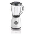 Morphy Richards 403053 Glass Jug Blender 1.5L Delicious Smoothies, White