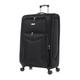 FLYMAX 32" Extra Large Super Lightweight 4 Wheel Suitcase Luggage Expandable with Wheels Black