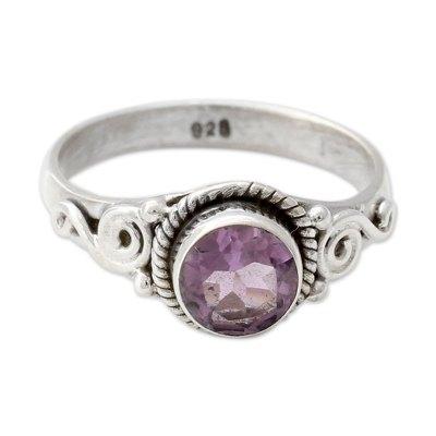 Amethyst cocktail ring, 'Assam Orchid'