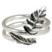 The Leaf,'Hand Made Sterling Silver Wrap Ring Leaf from Thailand'