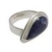 Sodalite cocktail ring, 'Gift of Life'