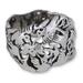 'Hummingbird Mystique' - Hand Made Taxco Fine Silver Bird Ring