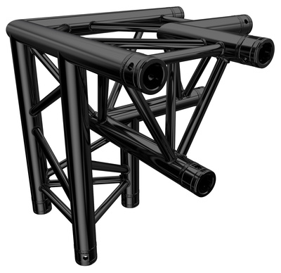 Global Truss F33C34-B 90° Corner Black