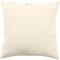 Homemaison - Coussin déhoussable 40 x 40 cm lola 100% coton coloris ecru