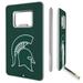 Michigan State Spartans 16GB Credit Card Style USB Bottle Opener Flash Drive