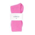 Graham Cashmere - Womens Cashmere Rib Socks - Made in Scotland - Gift Boxed (Bubble Gum)