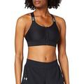 Under Armour Damen UA VANISH High Zip Sport Bra, Schwarz, 32D