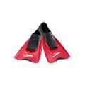 Speedo unisex adult Swim Training Switchblade Fin, Black/Red, M - Men s Shoe size 7-8 Women Shoe 9-10 US