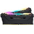 Corsair CMW32GX4M2A2666C16 Vengeance RGB PRO 32 GB (2 x 16 GB) DDR4 2666 MHz C16 XMP 2.0 Enthusiast RGB LED Illuminated Memory Kit - Black