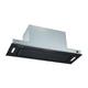 Cookology BUGL900BK/A+ Energy A+ Rated Built-in Black Glass 90cm Integrated Canopy Cooker Hood