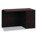 HON 10700 Series 29.5" H x 48" W Desk Return Manufactured Wood in Brown/Red | 29.5 H x 48 W x 24 D in | Wayfair H10711R.NN