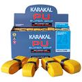 Karakal - PU Super Grip - Self-Adhesive Grip Tape for Badminton, Squash, Tennis, Hockey Stick or Ice Hockey Stick – Pack of 5 or 24 – Assorted Colours, yellow, 24 Pieces