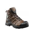 HAIX Black Eagle Safety 52 Mid Waterproof Leather Boots - Men's Wide Brown 10.5 620018W-10.5